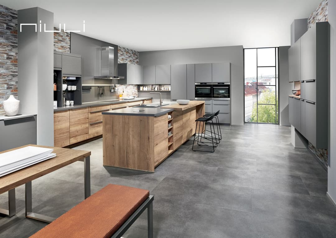 Spectrum | Havana Oak 244 & Pace | Slate Grey 334